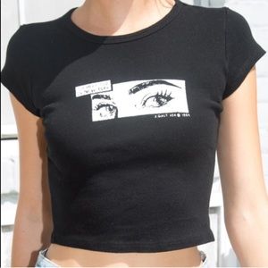 Brandy Melville “I’ll Meet You in New York” top